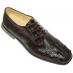 Belvedere "Tropea" Brown Genuine Hornback Crocodile/Lizard Shoes